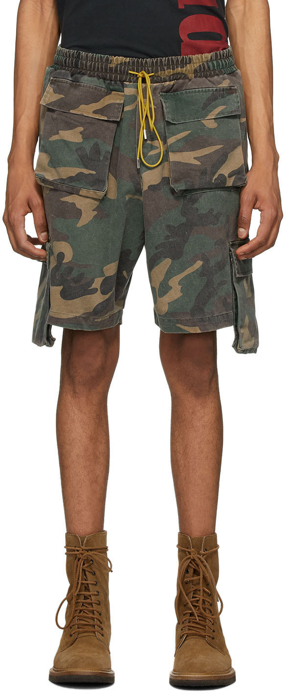 rhude cargo shorts