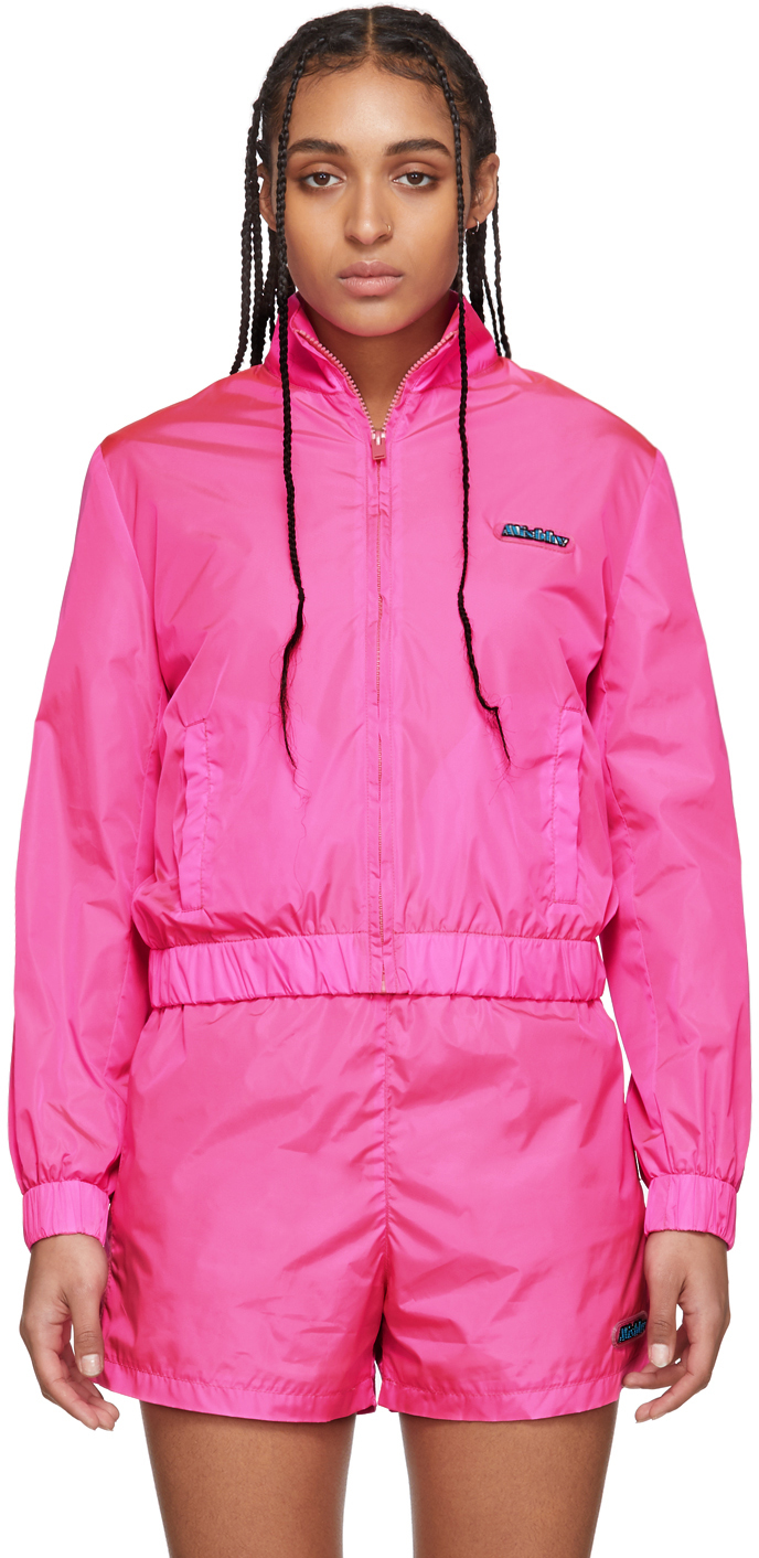 pink tracksuit jacket