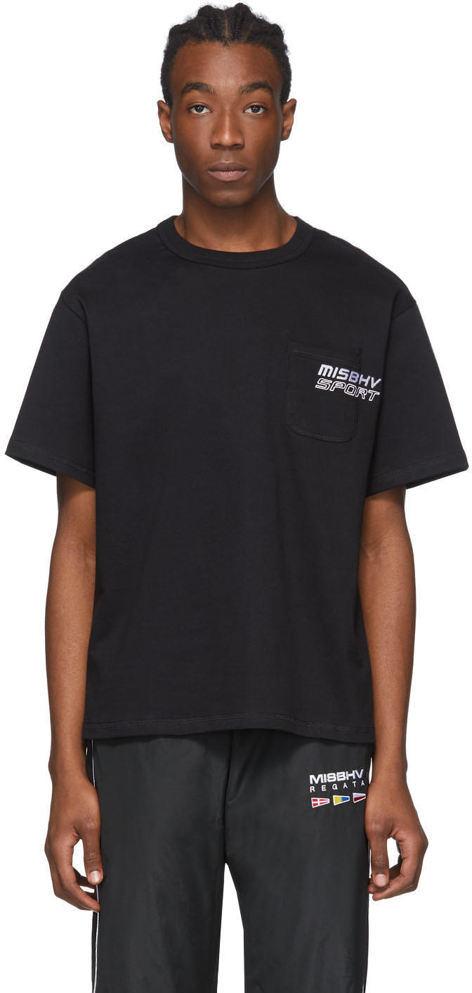MISBHV: Black 'MISBHV Sport' T-Shirt | SSENSE Canada