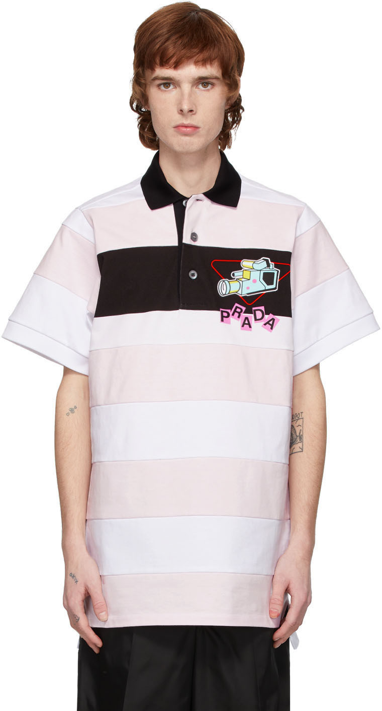 prada polo pink