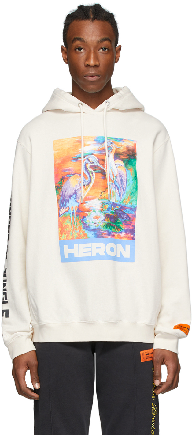 Off-White Heron Colors Ribs Hoodie 