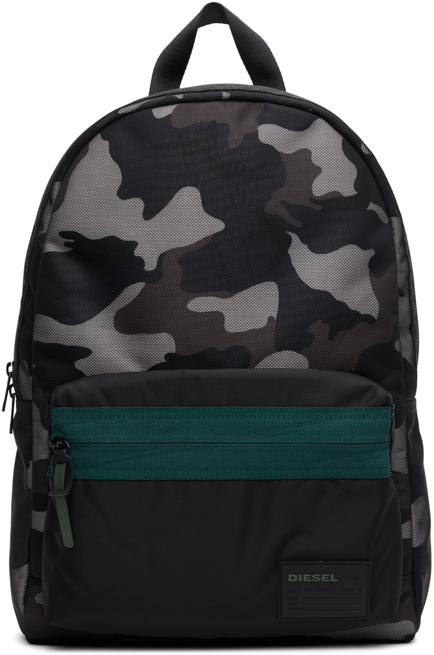 diesel camo backpack