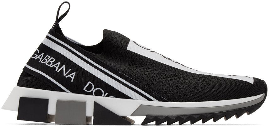 Dolce & Gabbana: Black Sorrento Sneakers | SSENSE