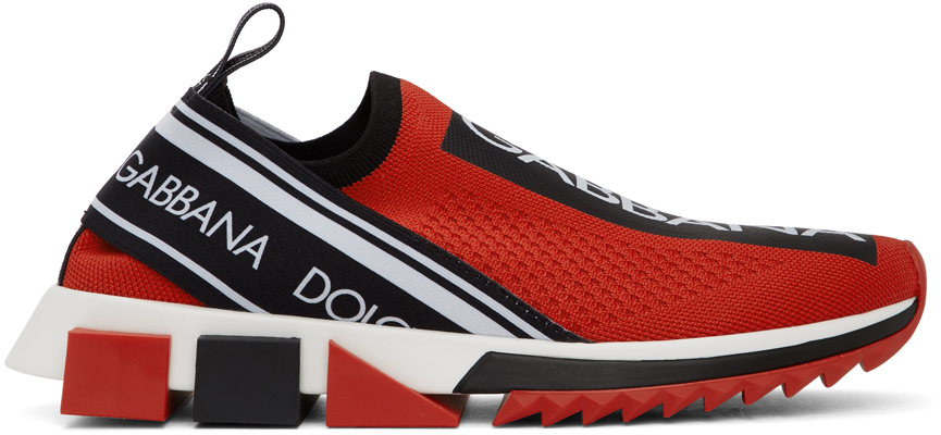 Red Sorrento Sneakers by Dolce 