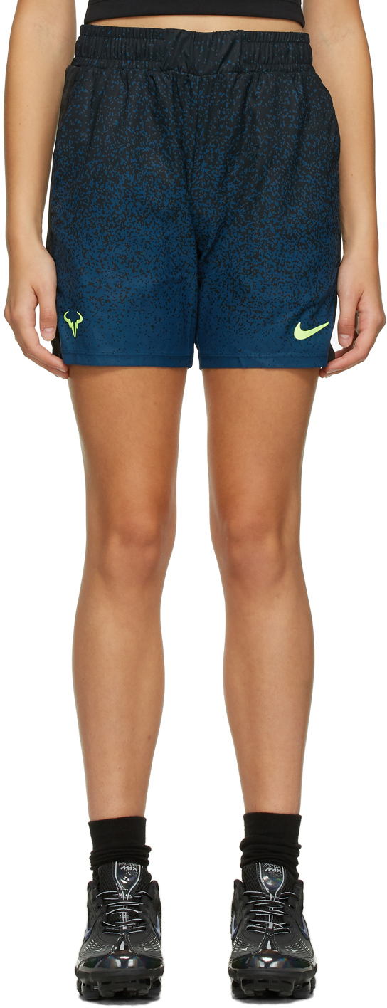 Nike Black & Blue Court Rafa 7 Shorts