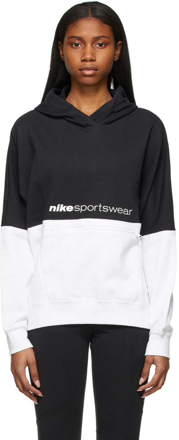 Nike Black & White NSW Archive Rmx Hoodie