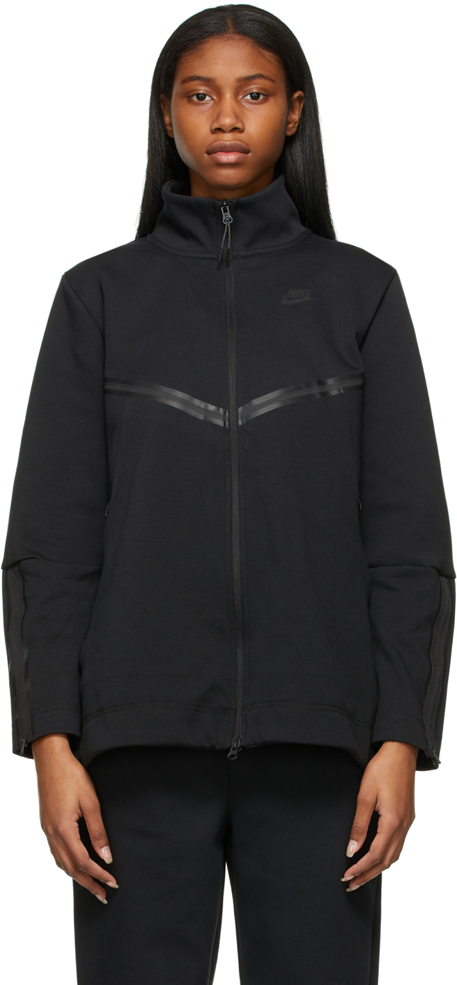 nike fleece tech black