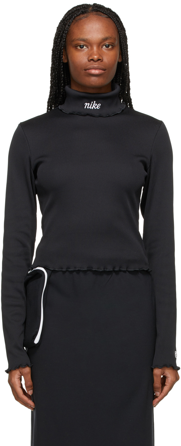 nike black turtleneck