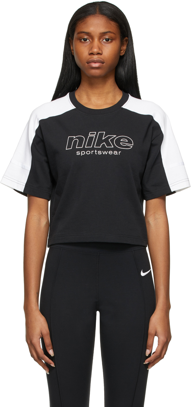 Nike Black & White Sportswear Archived Remix T-Shirt