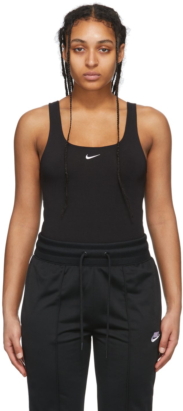 Nike Black Sportswear Essential Tank Bodysuit