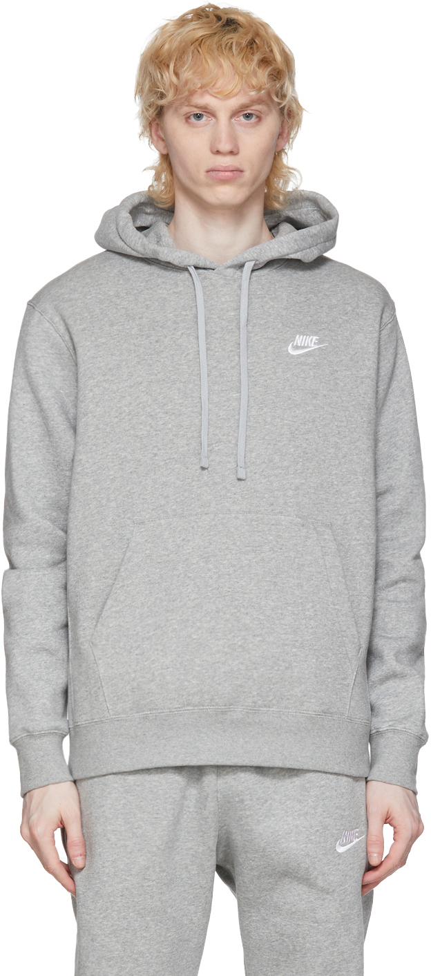 grey nike sweatshirt mens