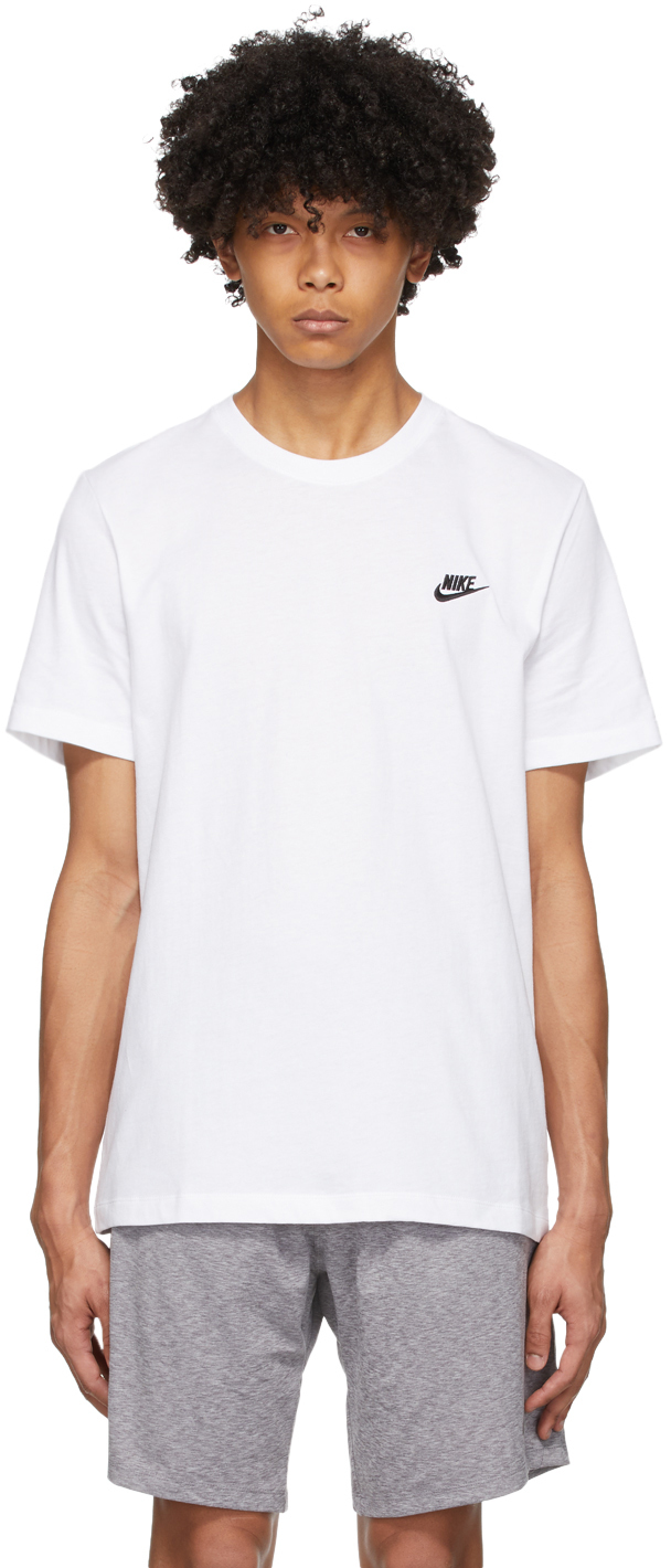 Nike White Club T Shirt 202011M213028