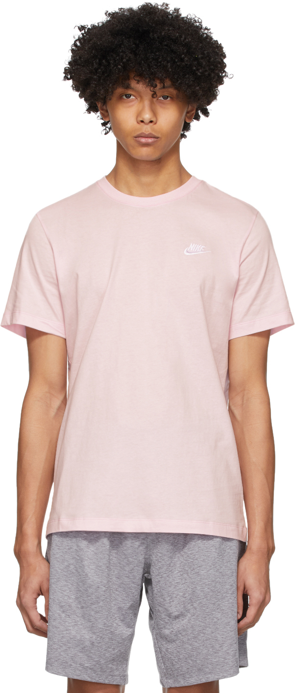 rose pink nike shirt