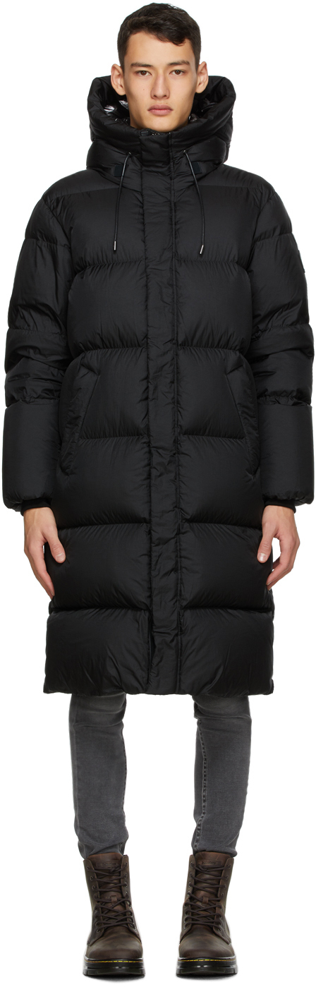 Mackage: Black Down Elio Coat | SSENSE