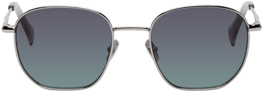 RAEN: Silver Alameda Sunglasses | SSENSE