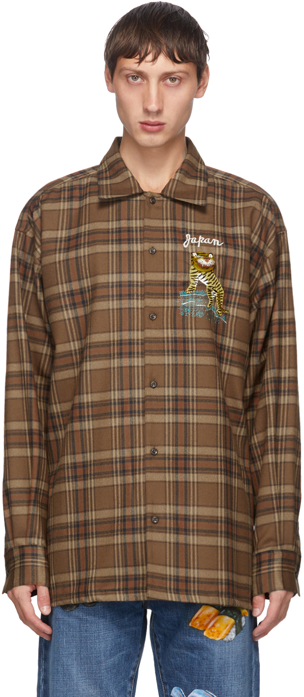 doublet PUPPET ANIMAL CHECK SHIRT | www.beykoztipmerkezi.com