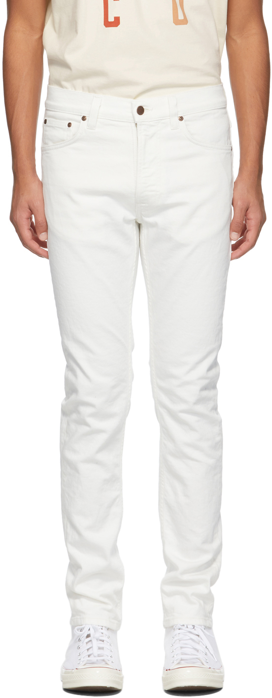 nudie jeans white