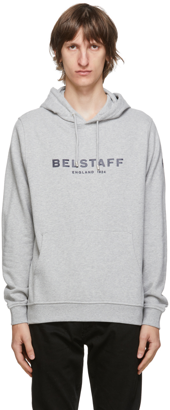 Belstaff: Grey '1924' Hoodie | SSENSE