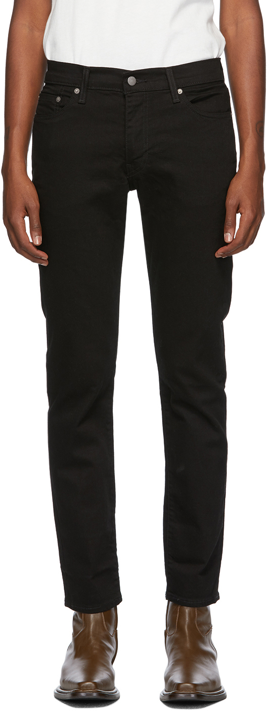 Levi's: Black 511 Slim Jeans | SSENSE