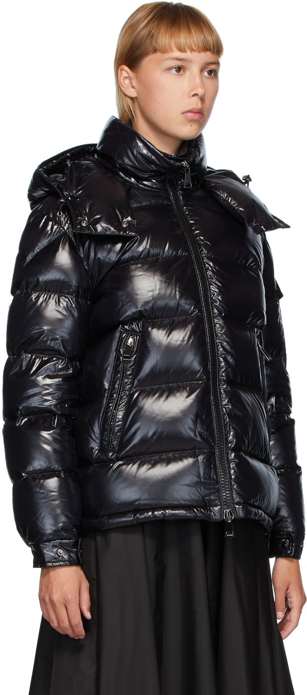 moncler black puffer jacket mens