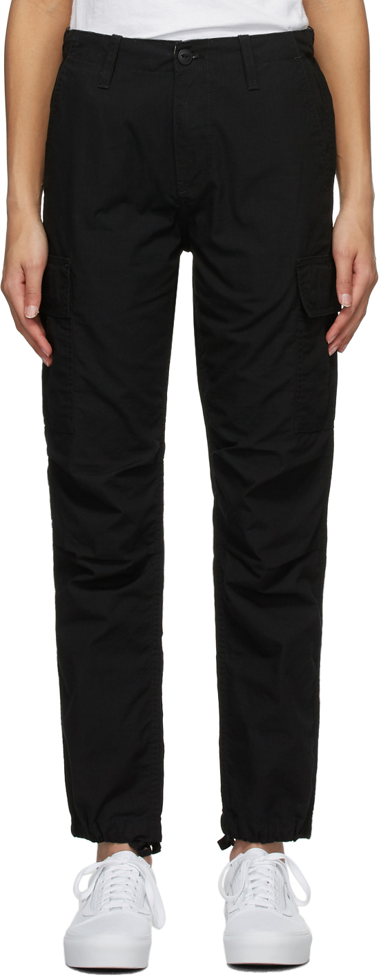 carhartt trousers black