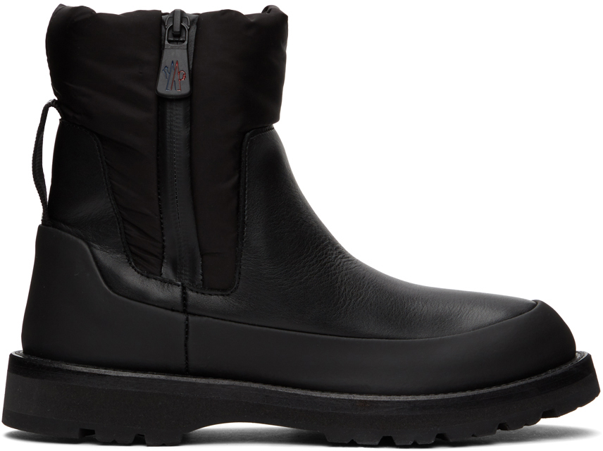 Moncler Black Rain Don't Care Boots