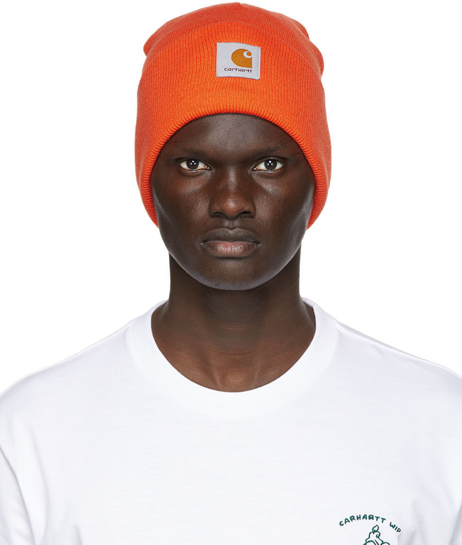 carhartt beanie orange