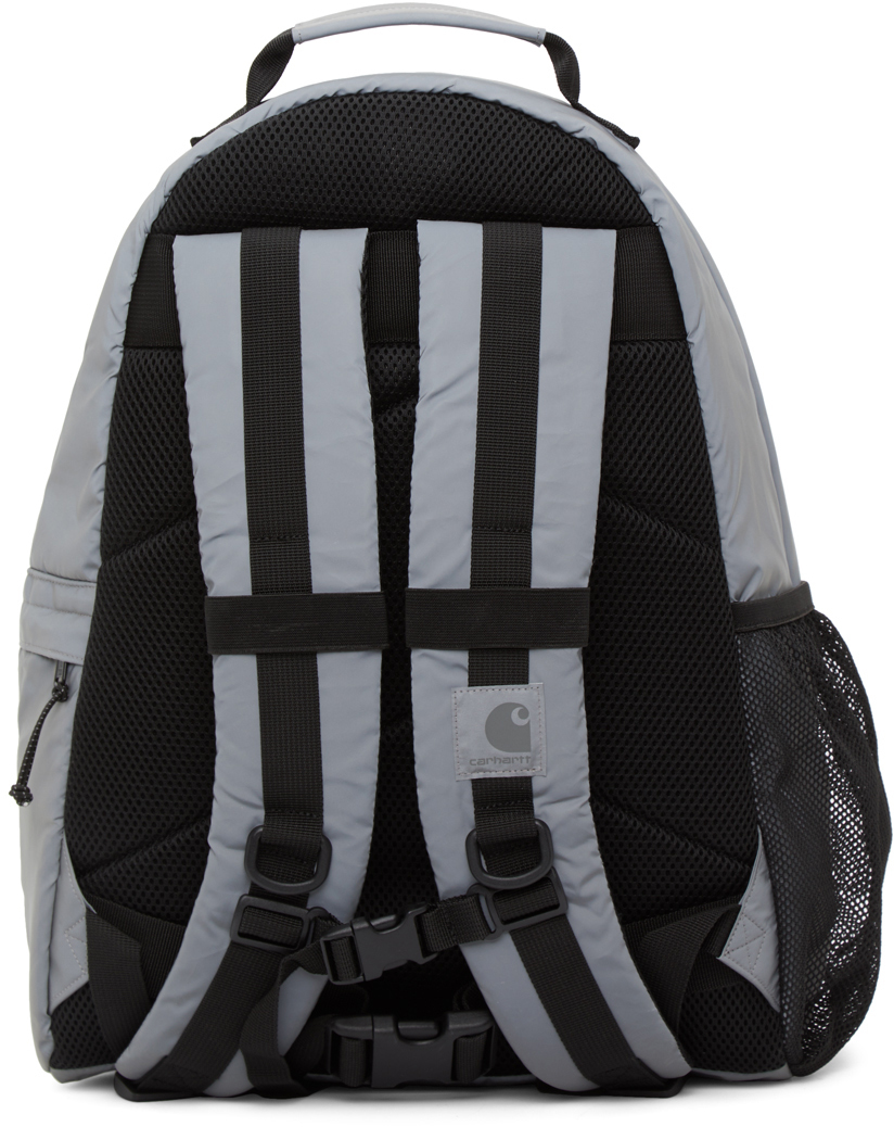 reflective kickflip backpack black