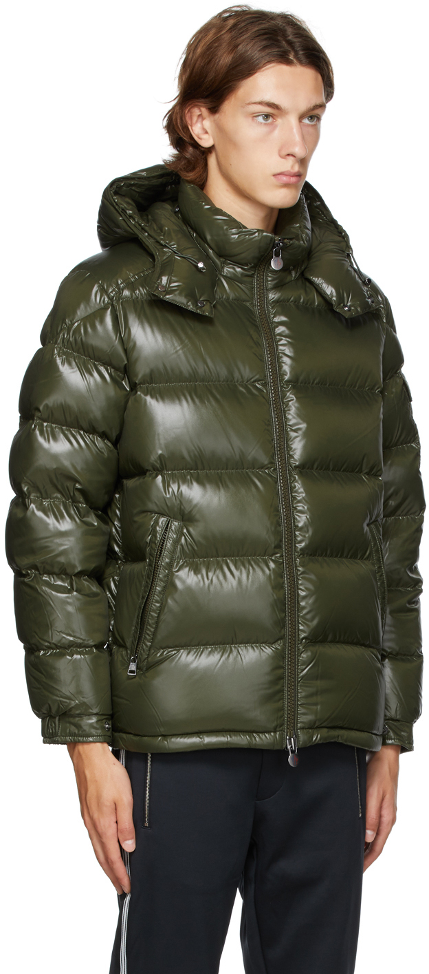 moncler maya jacket green