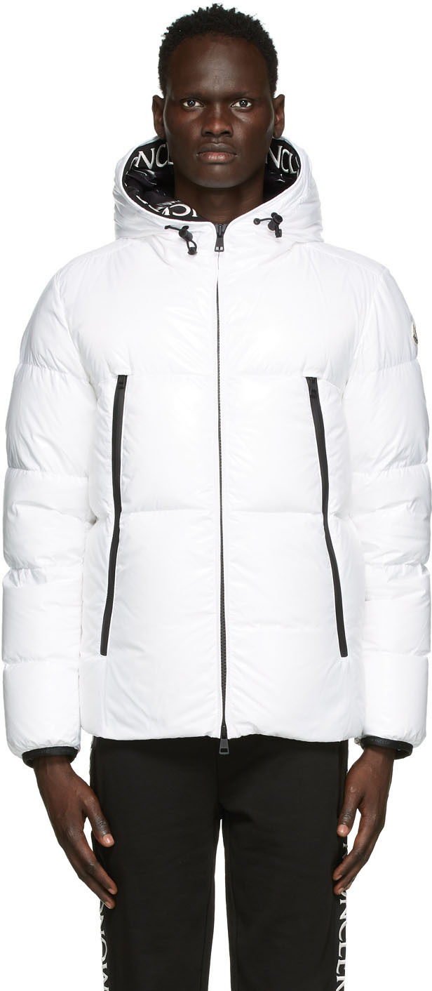 white and black moncler