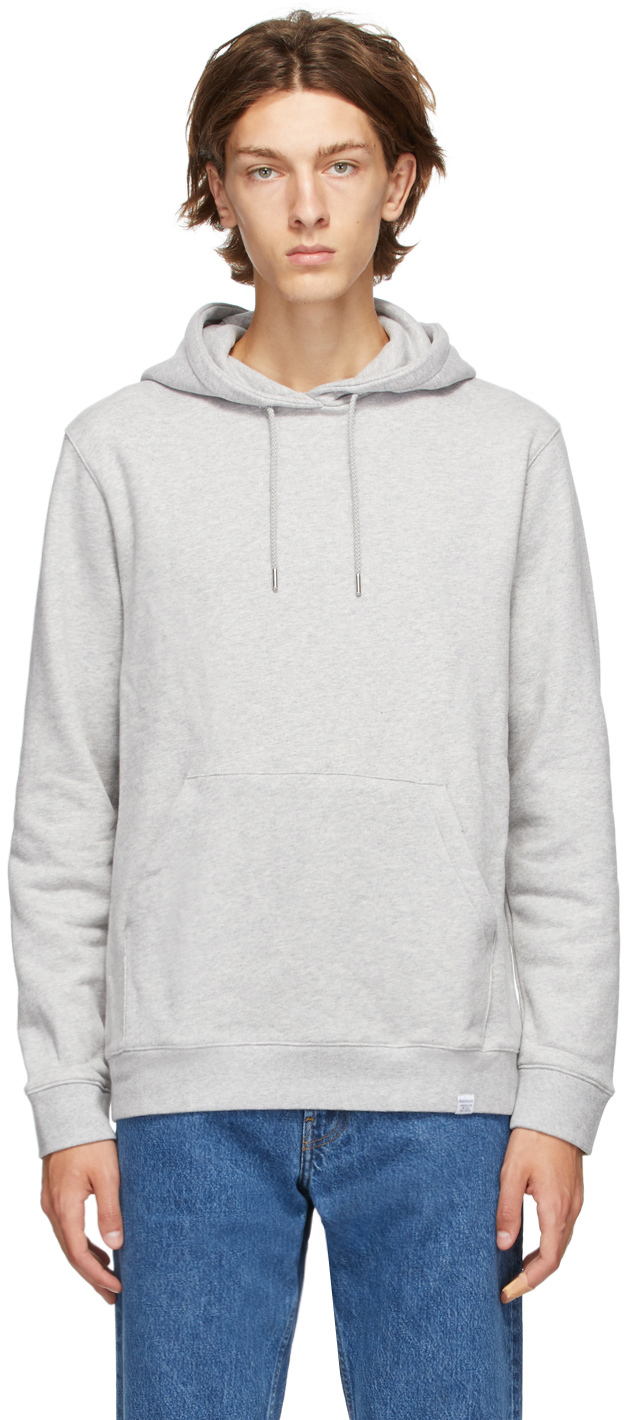 NORSE PROJECTS: Grey Vagn Classic Hoodie | SSENSE UK