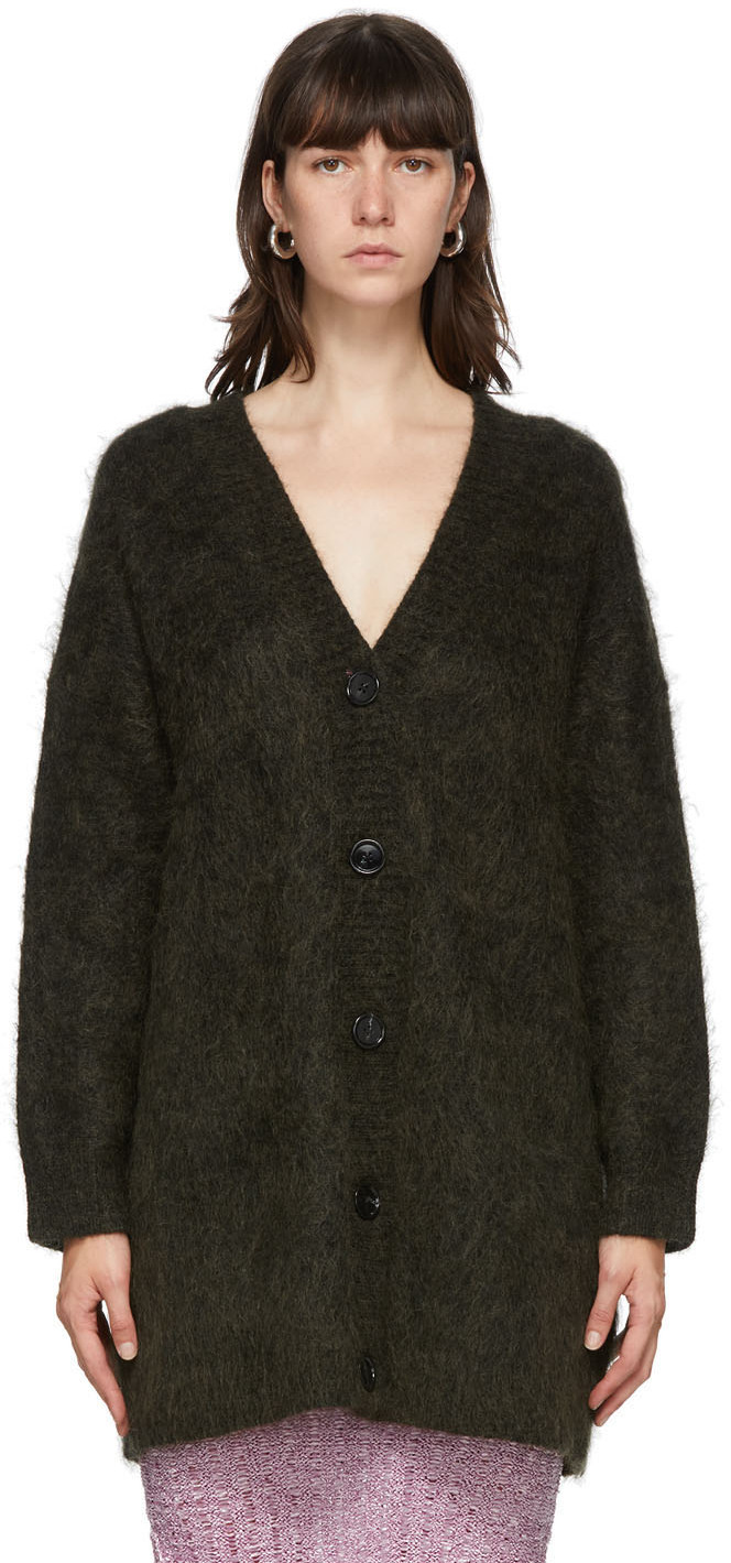 acne long cardigan