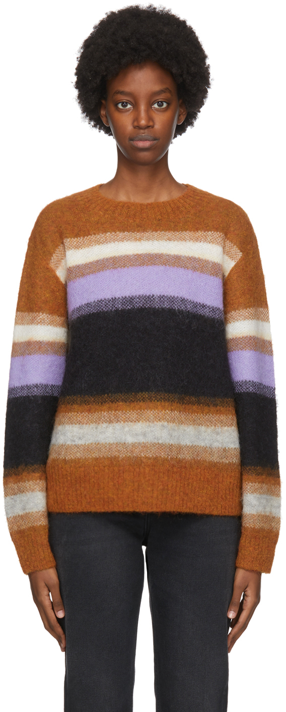 Alpaca Striped Sweater 