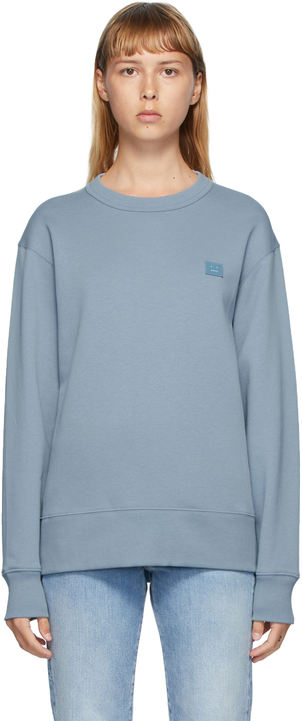 acne studios blue sweatshirt