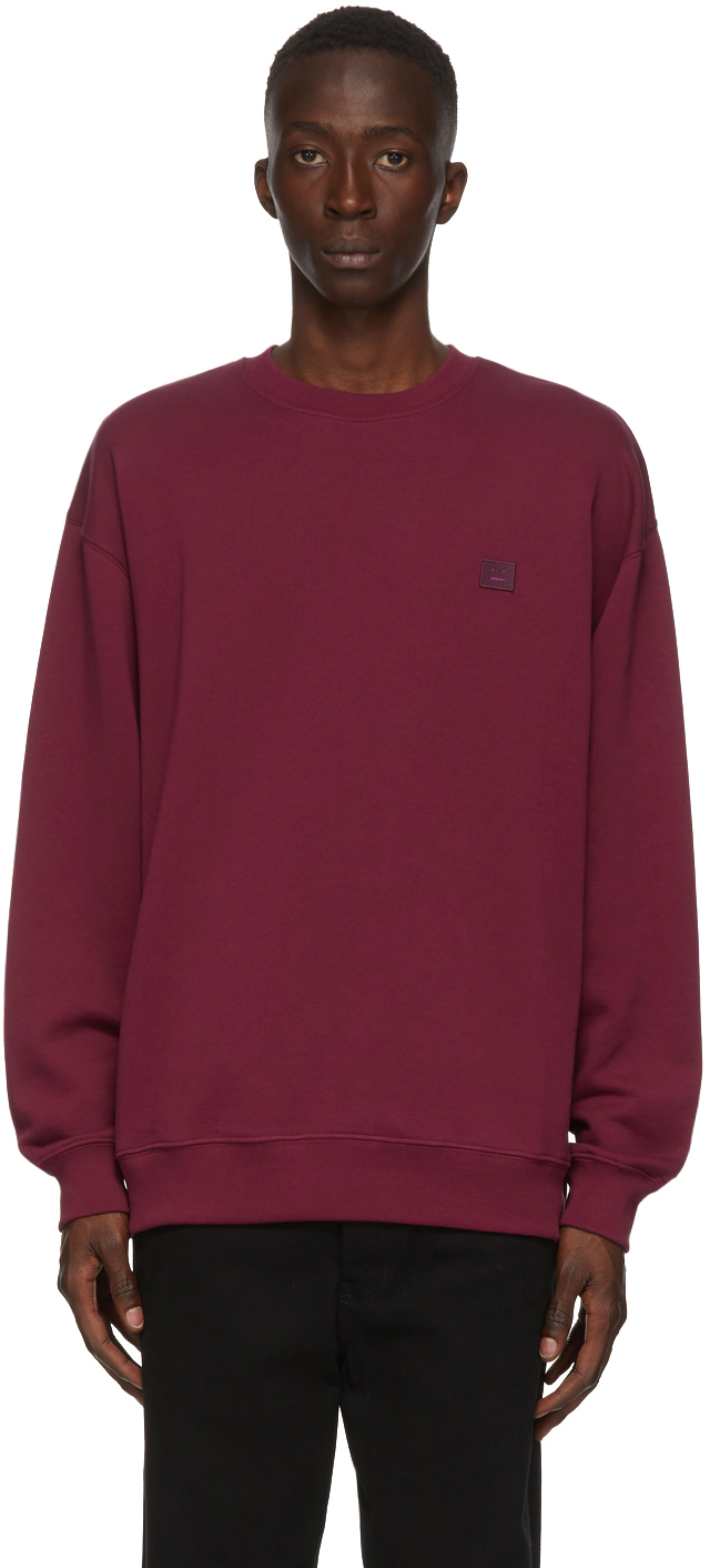 burgundy oversized hoodie