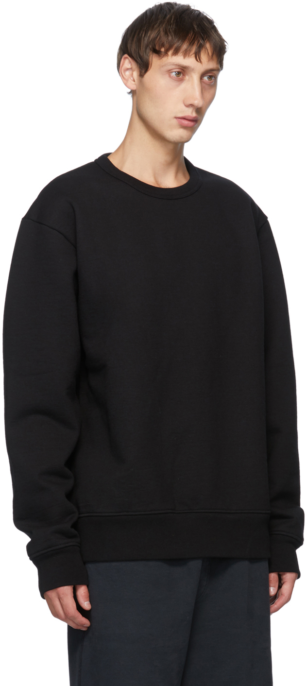 acne black sweatshirt