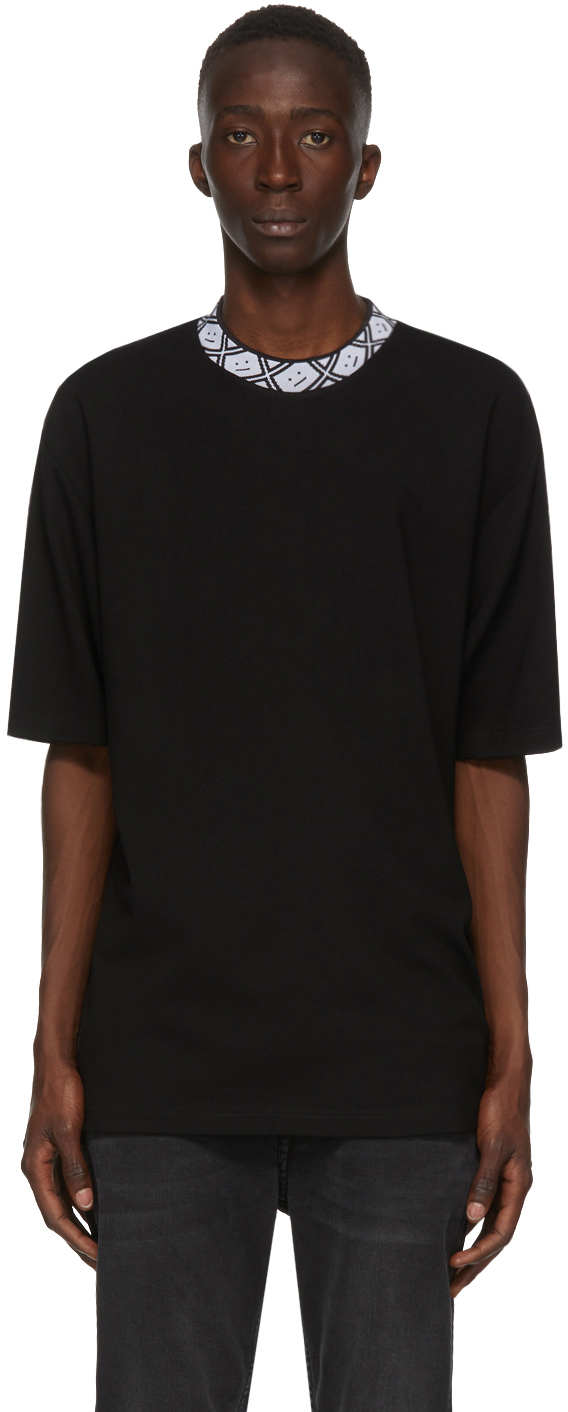 acne mock neck t shirt