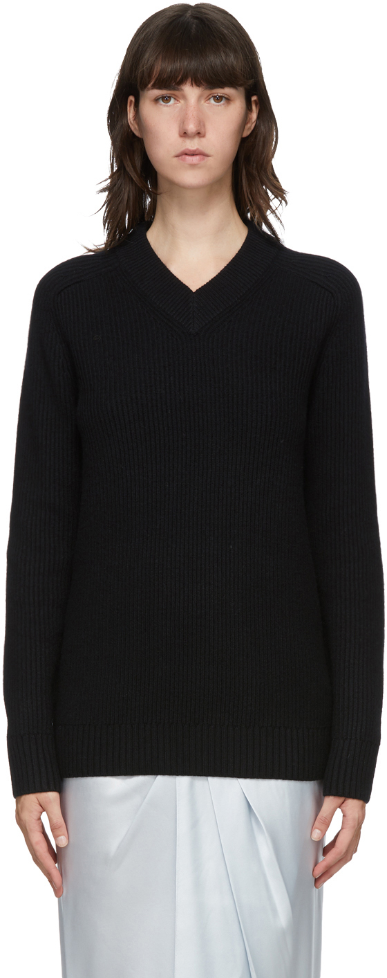 helmut lang black sweater