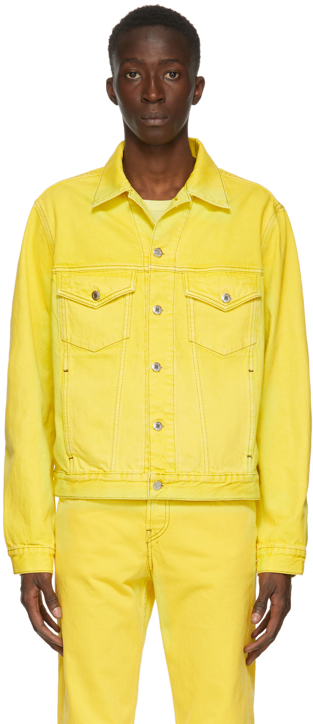 yellow jacket denim