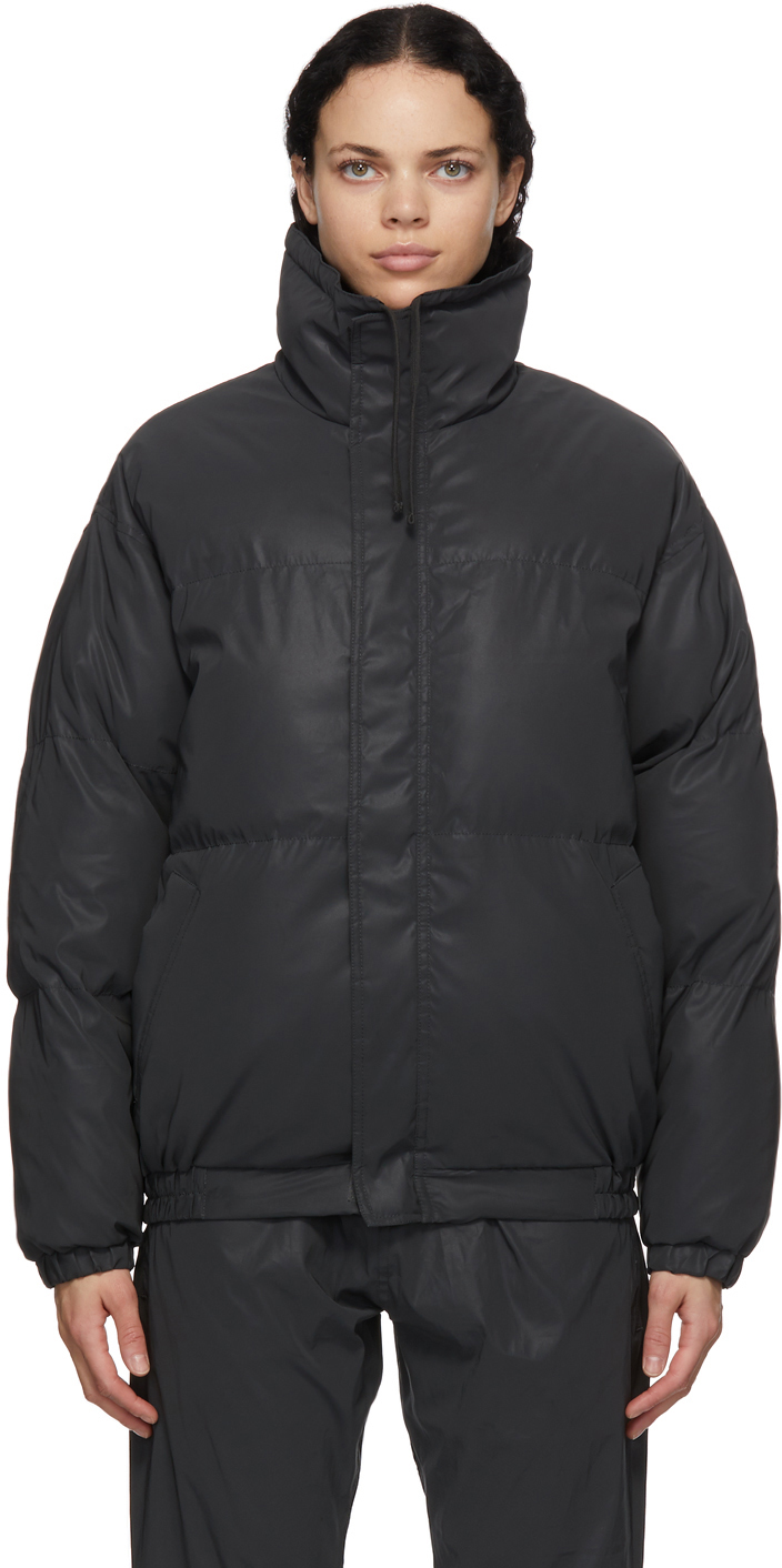 nylon puffer jacket