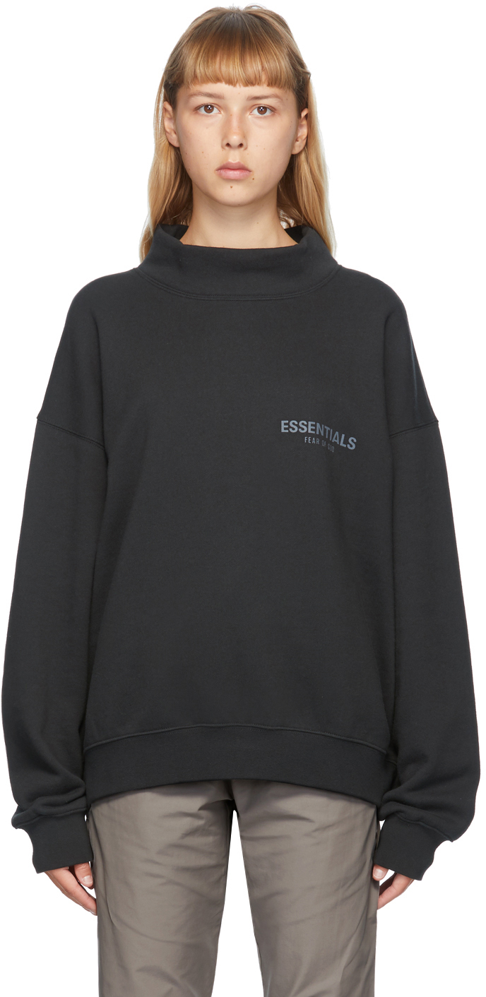 mock neck sweatshirts