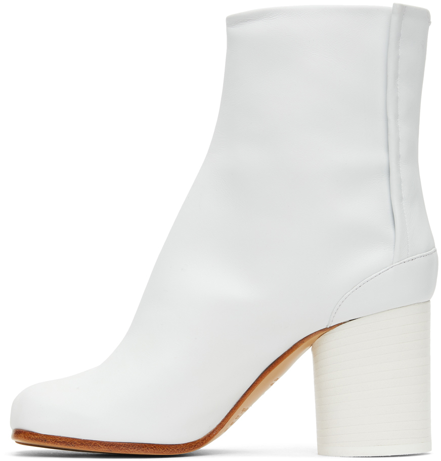 white tabi boots