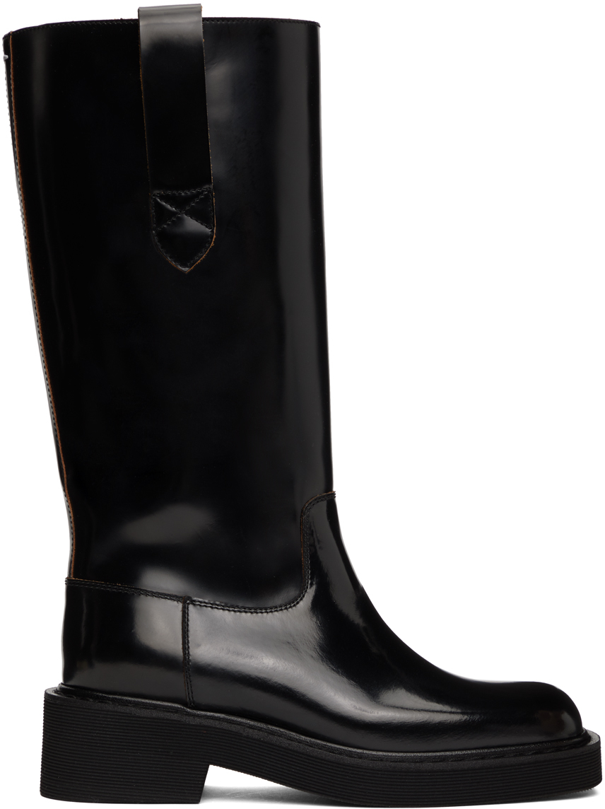 large black boots