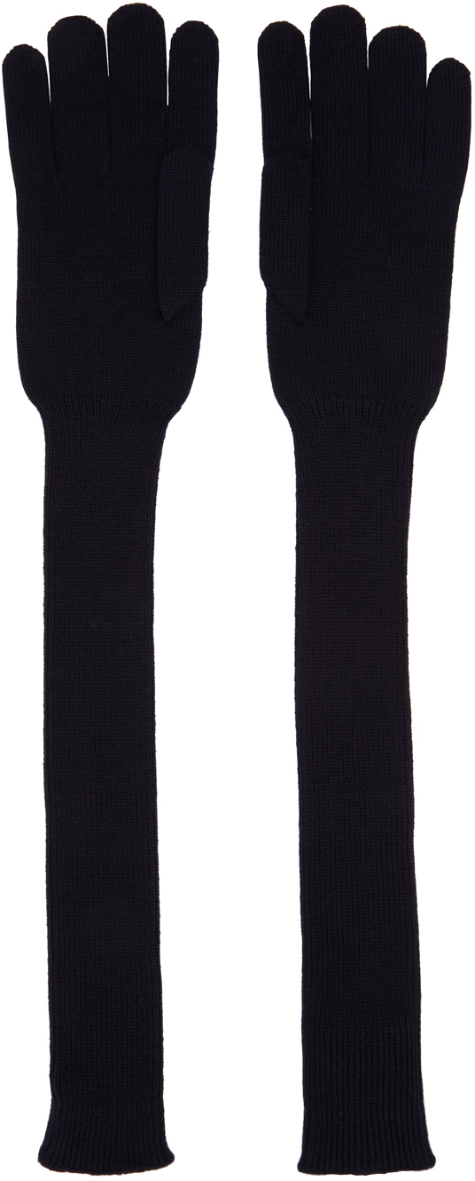 wool long gloves