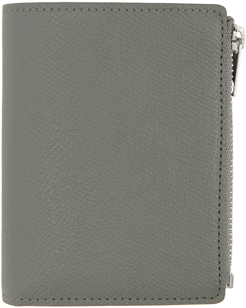 Grey Multi-Functional Trifold Wallet