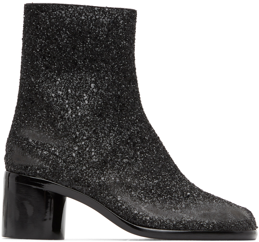 glitter tabi boots