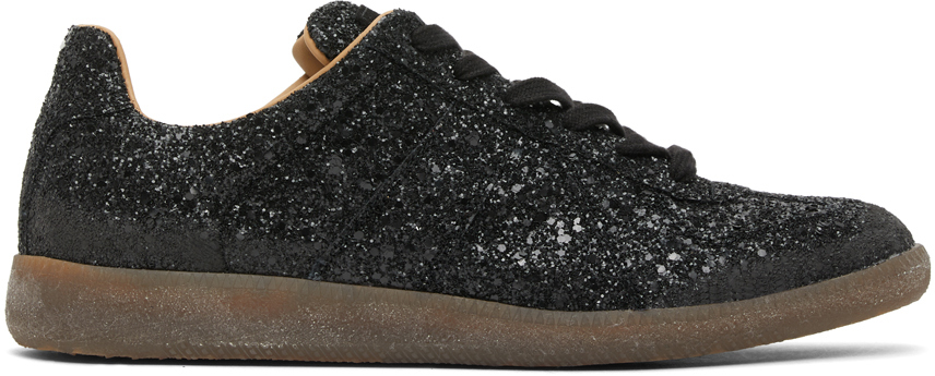 maison margiela glitter sneakers