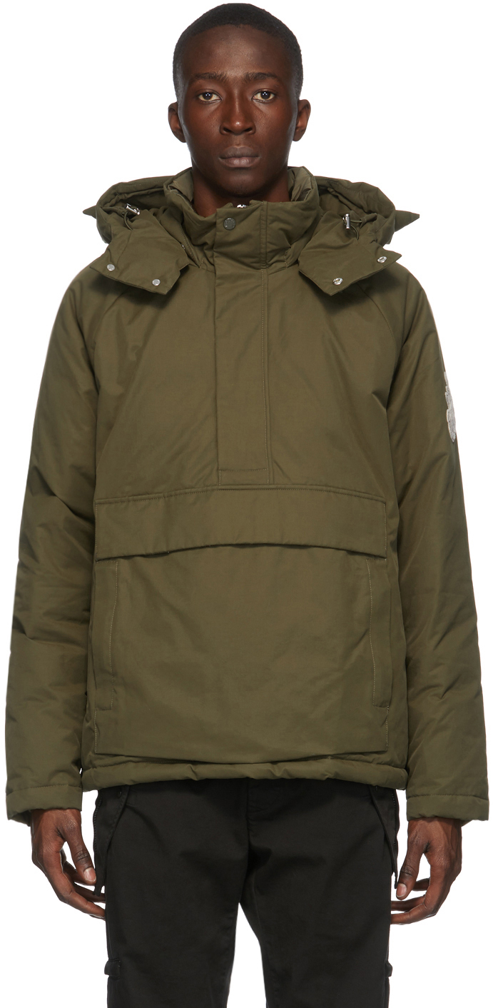 Moncler Genius 1 Moncler JW Anderson Green Holyrood Down Jacket