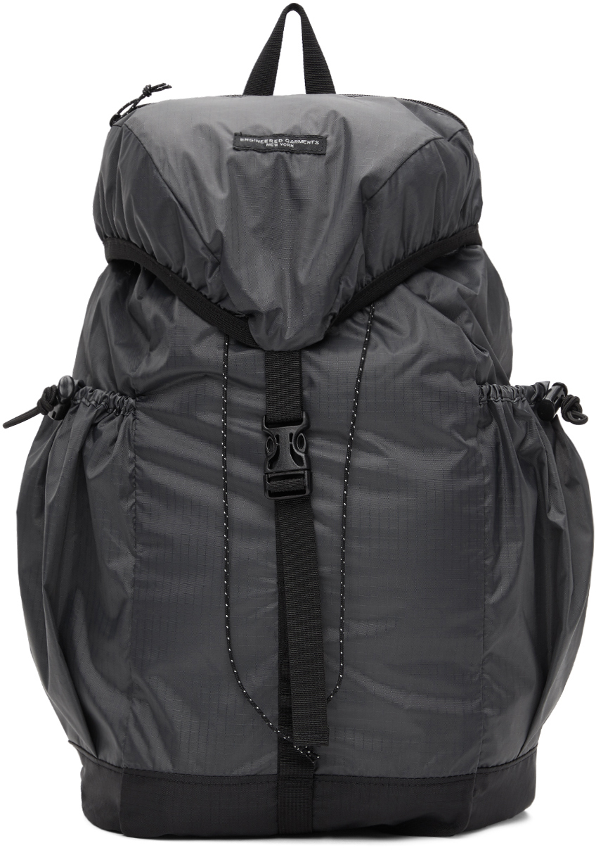 Engineered Garments: Grey Ripstop UL Backpack | SSENSE