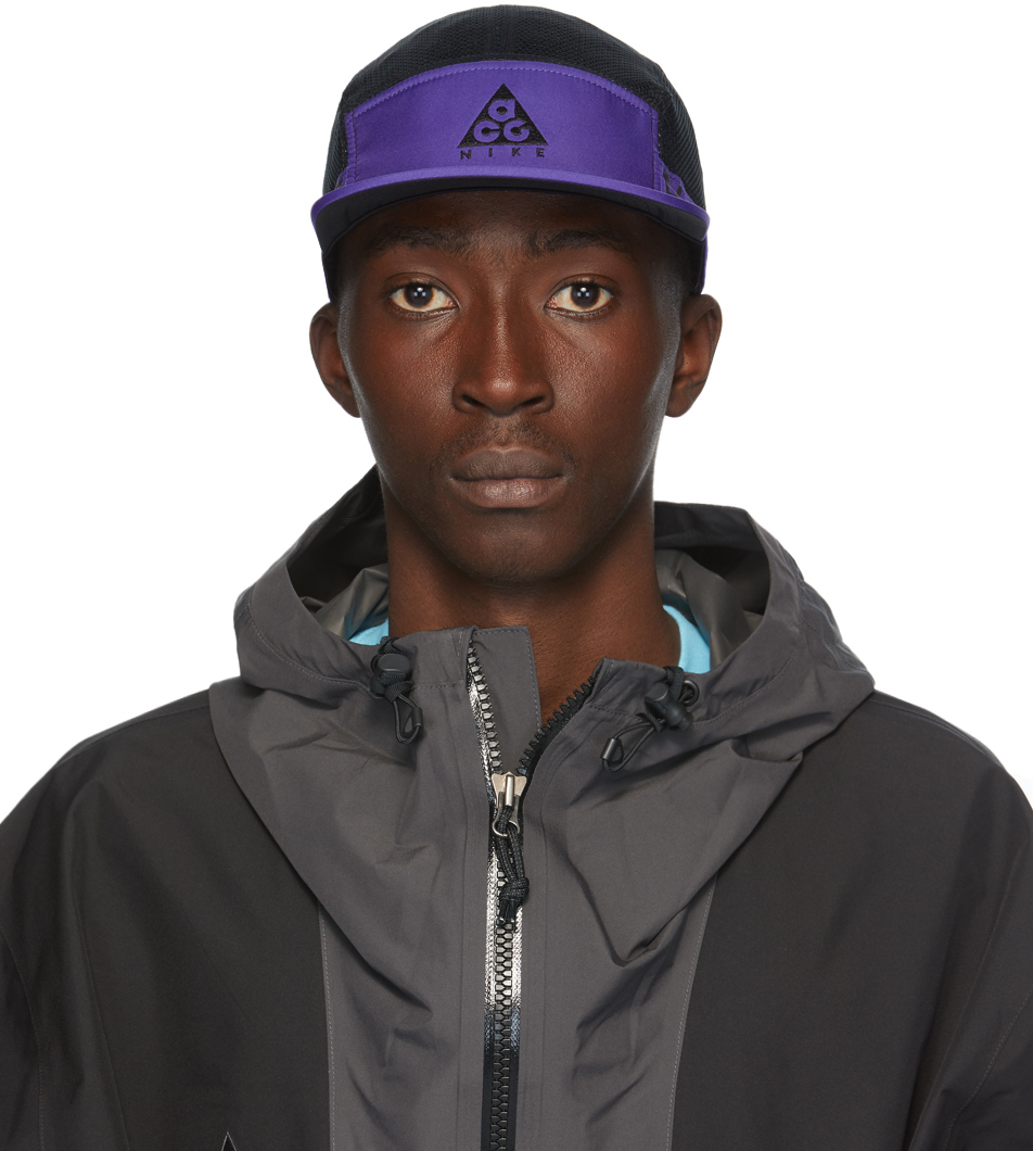 Nike ACG: Black \u0026 Purple AW84 Cap | SSENSE